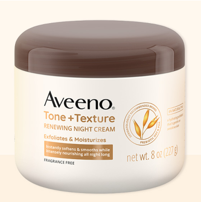 Image of Tone and Texture Renewing Night Cream Product.