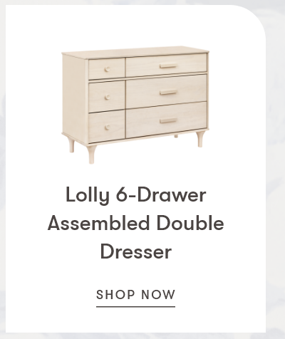 Lolly 6-Drawer Assembled Double Dresser