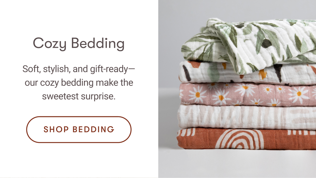 Cozy Bedding | Soft, stylish, and gift-ready—our cozy bedding make the sweetest surprise. | SHOP BEDDING