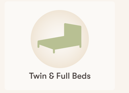 Twin & Full Beds