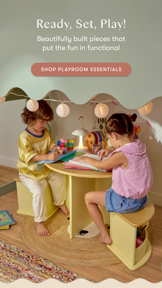 Ready, Set, Play! | Beautifully built pieces that put the fun in functional | Shop Playroom Essentials