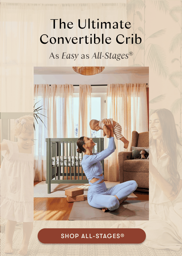 The Ultimate Convertible Crib | Shop All-Stages