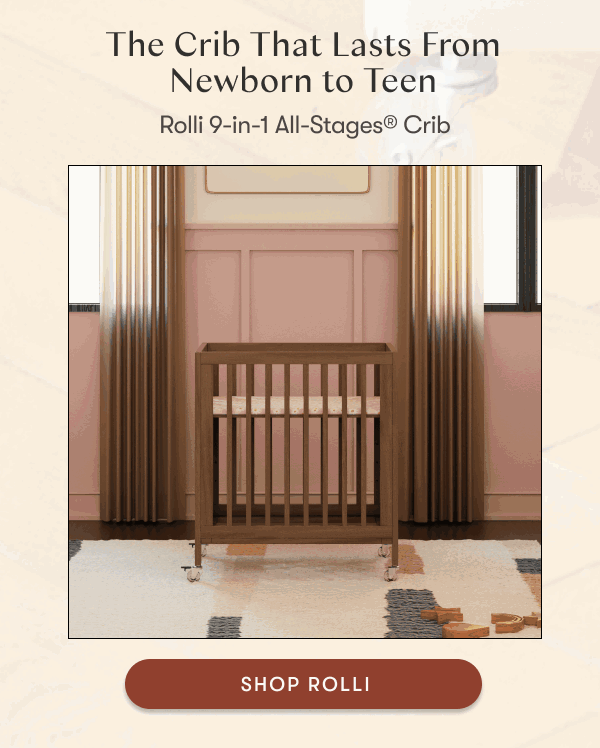 The Crib That Lasts From Newborn to Teen: Rolli 8-in-1 All-Stages Crib | Shop Rolli