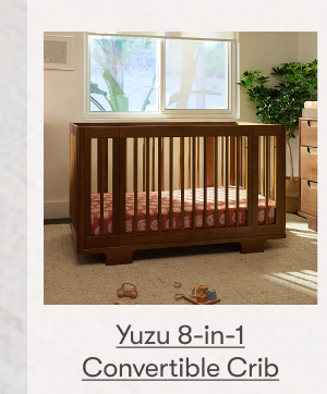 Yuzu 8-in-1 Convertible Crib 