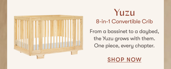 Yuzu 8-in-1 Convertible Crib | Shop Now