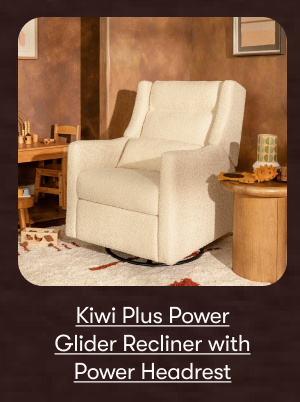 Kiwi Plus Power Glider Recliner With Power Headrest
