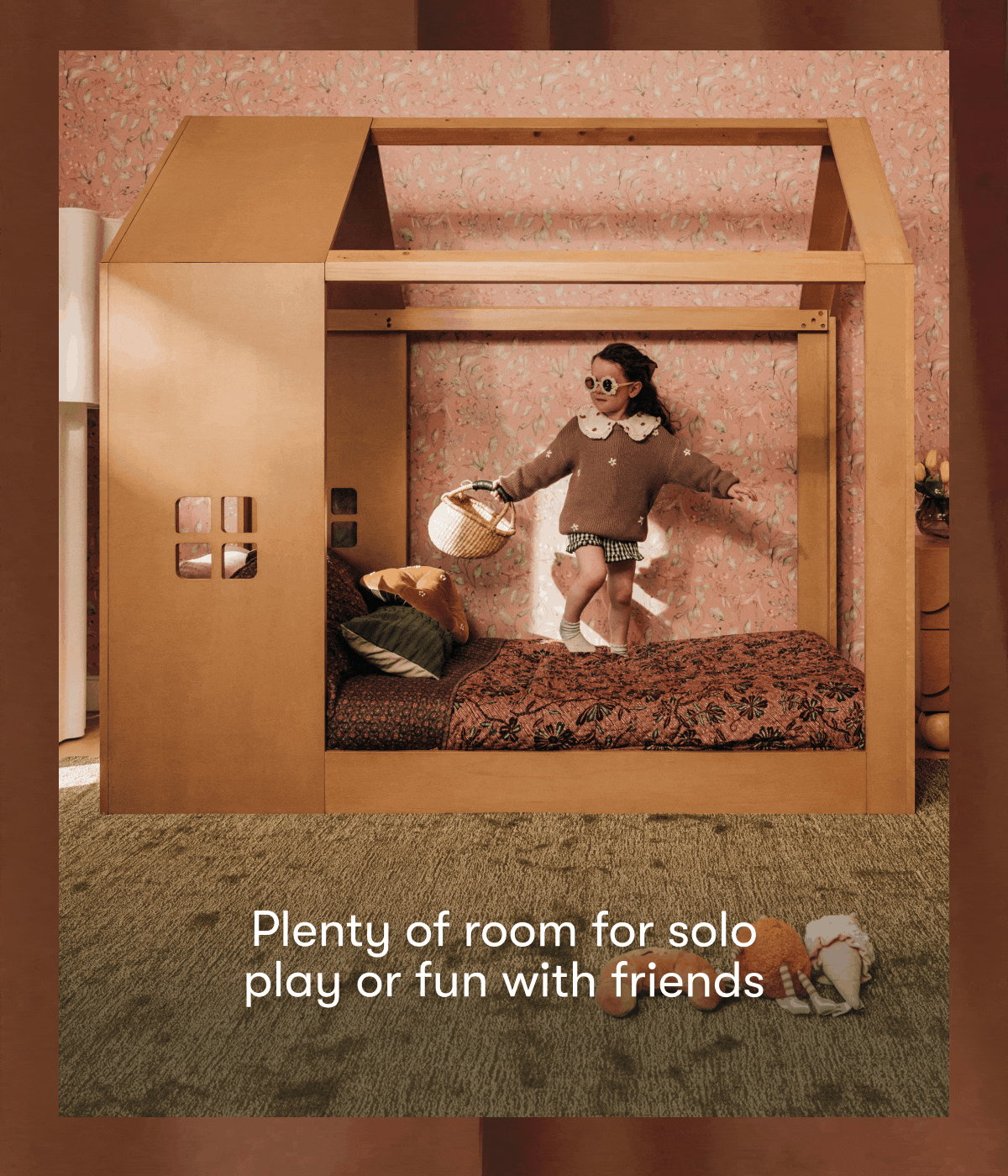 Plenty of room for solo play or fun with friends.