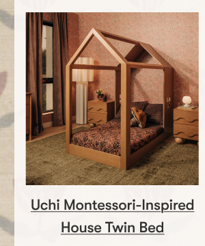 Uchi Montessori-Inspired House Twin Bed