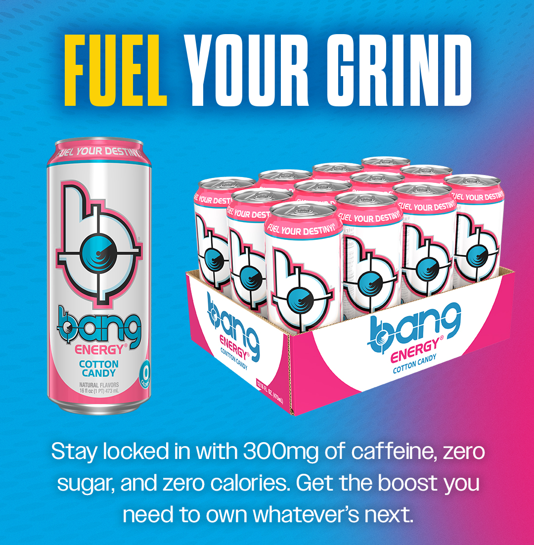 FUEL YOUR GRIND. Stay locked in with 300mg of caffeine, zero sugar, and zero calories. Get the boost you need to own whatever's next.