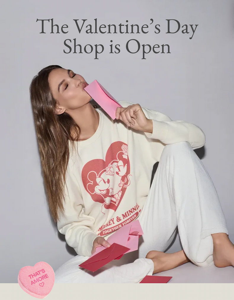 The Valentine's Shop is Open