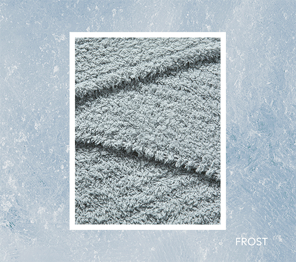 Frost, Beach Glass, Taupe, Auburn, Pink Sand