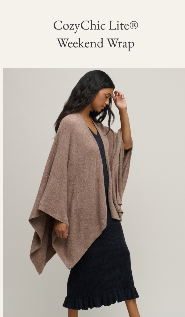 CozyChic Lite® Weekend Wrap