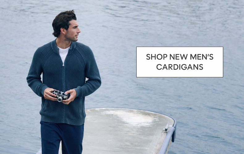 SHOP NEW MEN'S CARDIGANS