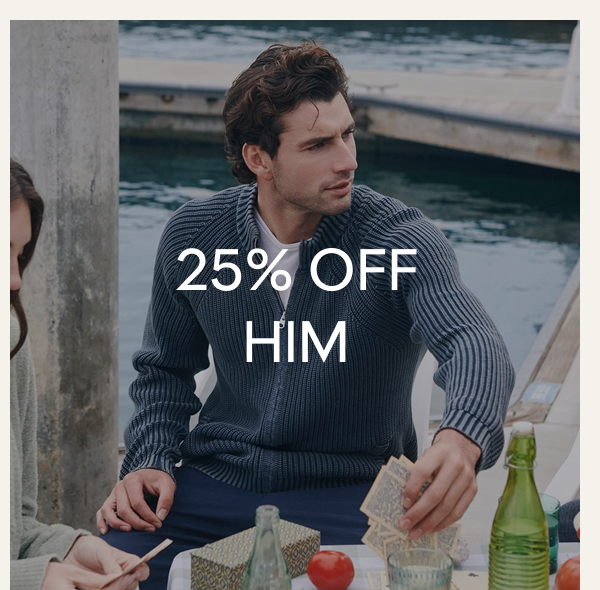 25% OFF HIM