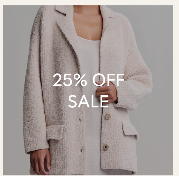 25% OFF SALE