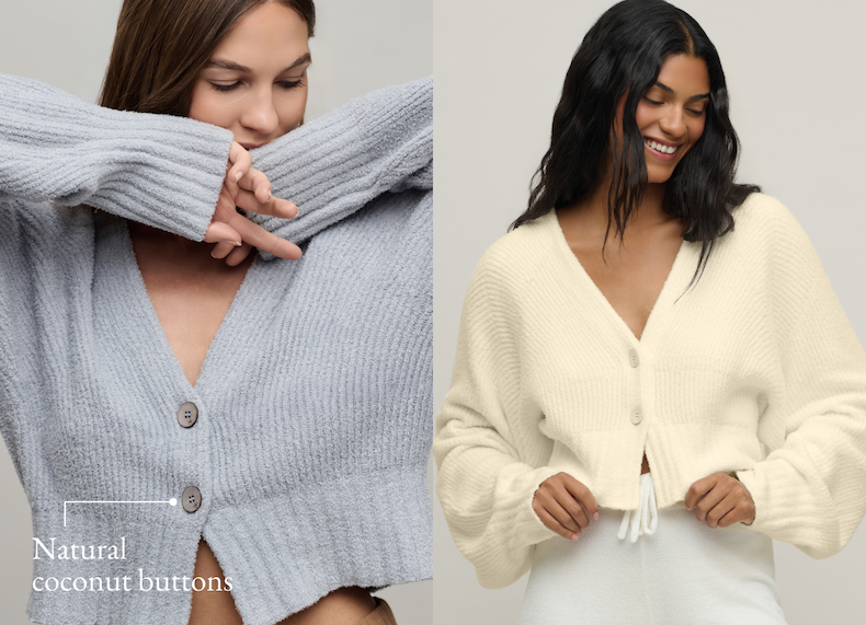 Natural coconut buttons (imagery)