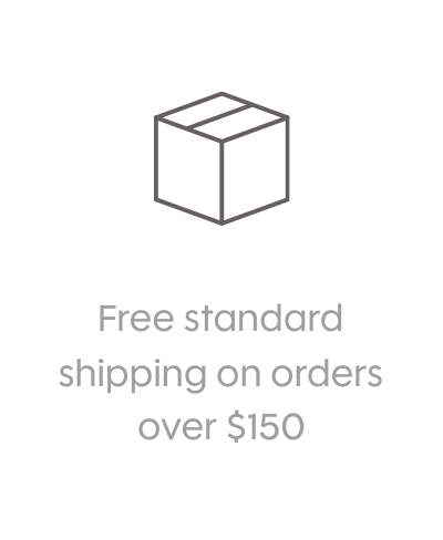 Free standard shipping on orders over $150
