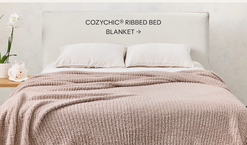 CozyChic® Ribbed Bed Blanket