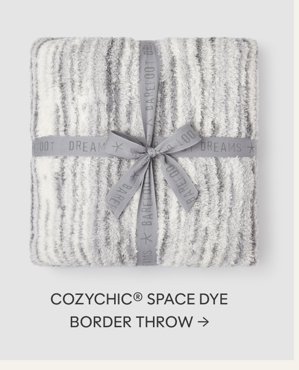 CozyChic® Space Dye Border Throw