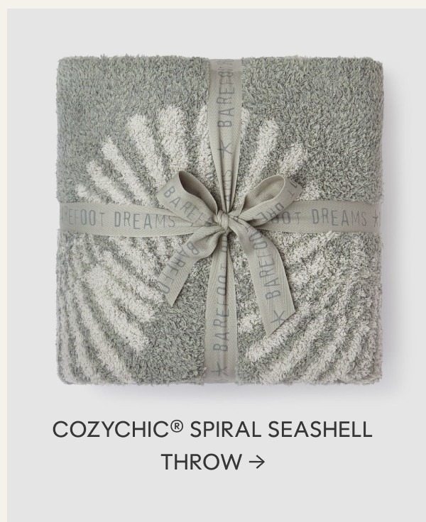 CozyChic® Spiral Seashell Throw