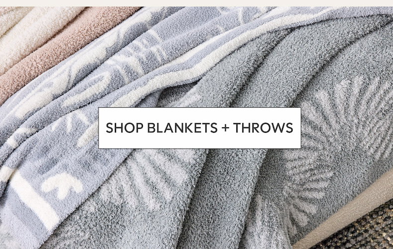 SHOP BLANKETS + THROWS