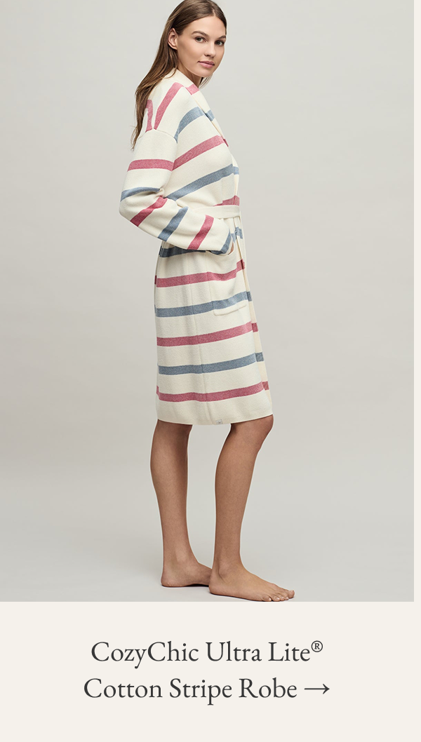 CozyChic Ultra Lite® Cotton Stripe Robe