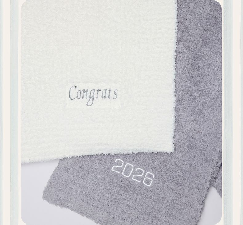 CozyChic® Throw IMAGE embroidered