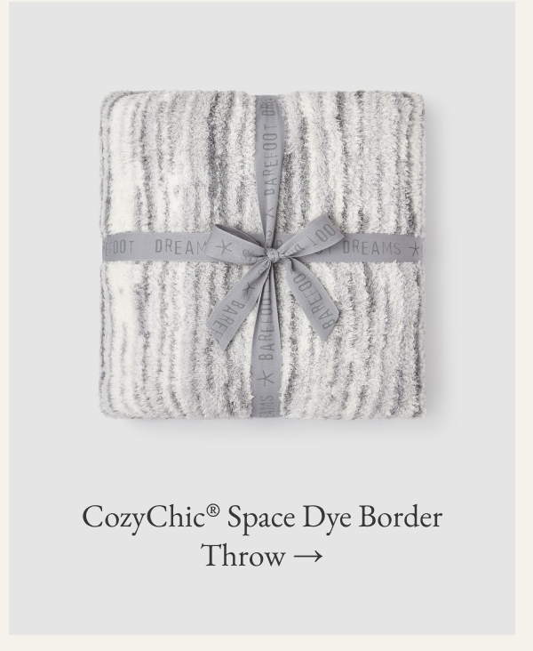 CozyChic® Space Dye Border Throw