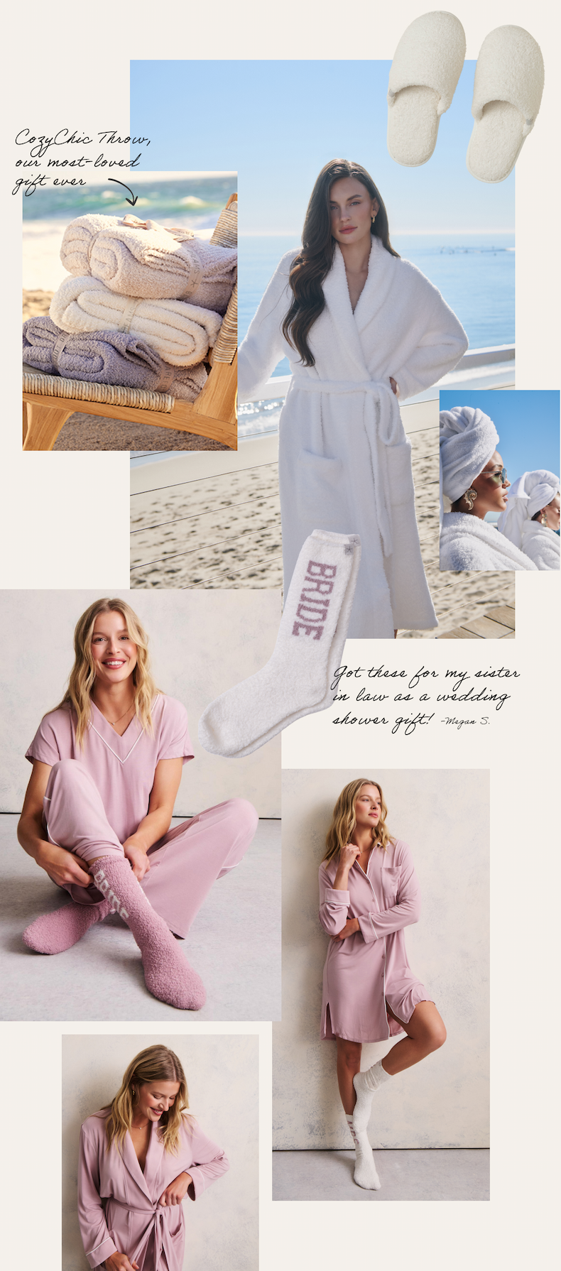 collage of bridal favorites