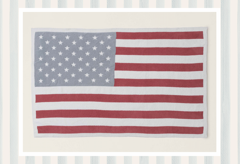 CozyChic® American Flag Blanket