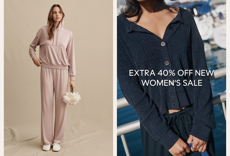 EXTRA 40% OFF NEW WOMEN’S SALE