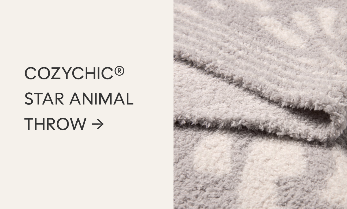 CozyChic® Star Animal Throw →