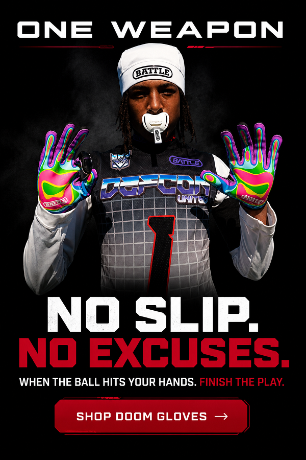 Doom Speed Football Gloves