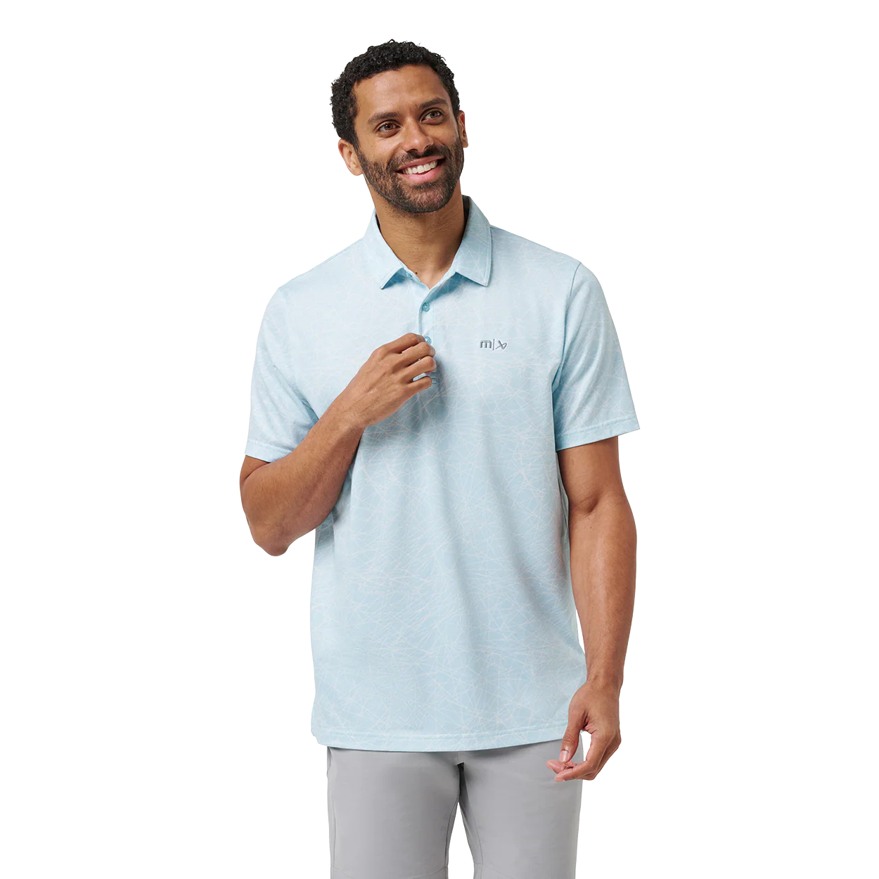 Image of BAUER X TRAVISMATHEW CLEAN ICE POLO