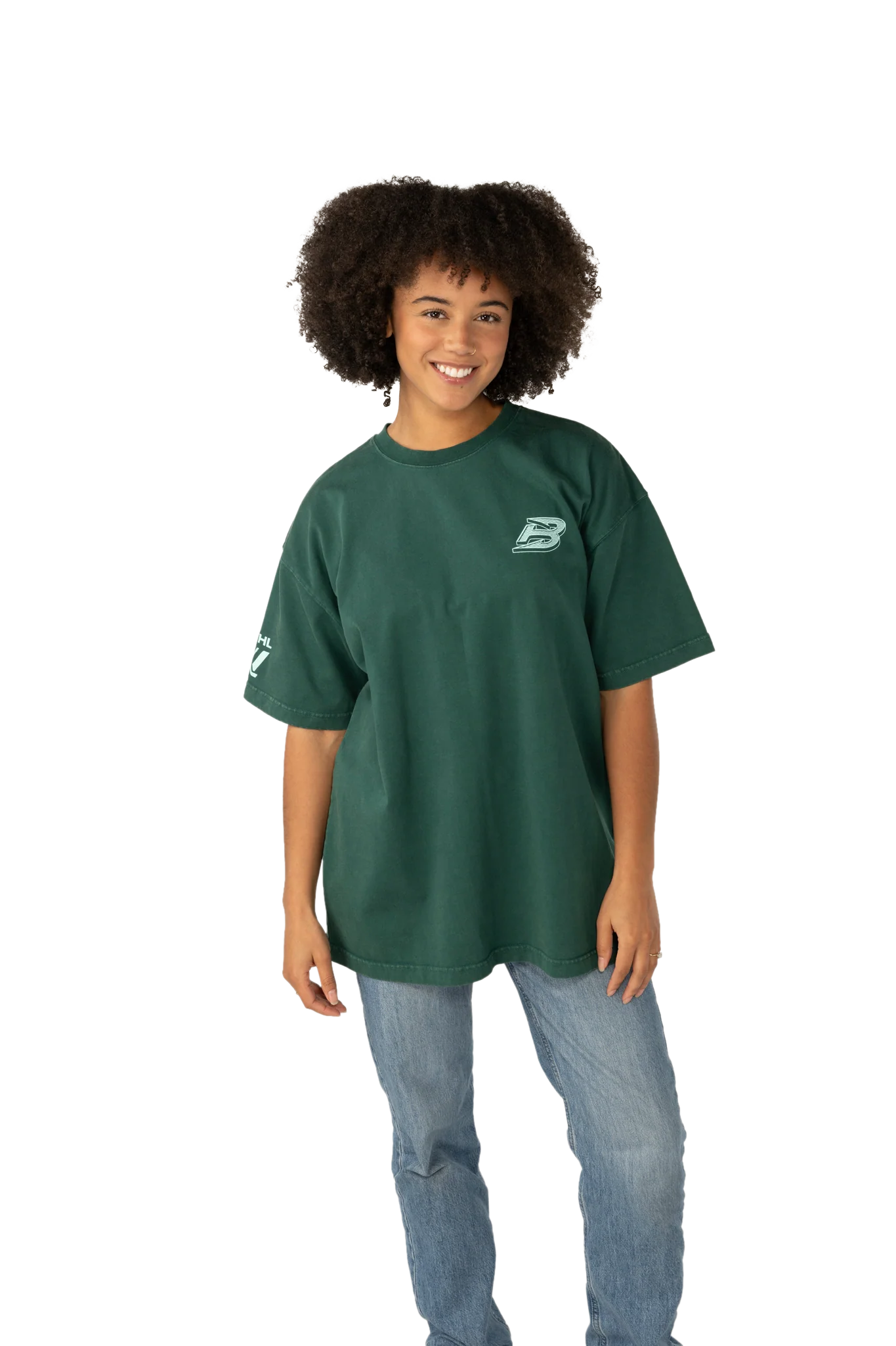 Image of BAUER PWHL BOXY TEE BOSTON FLEET
