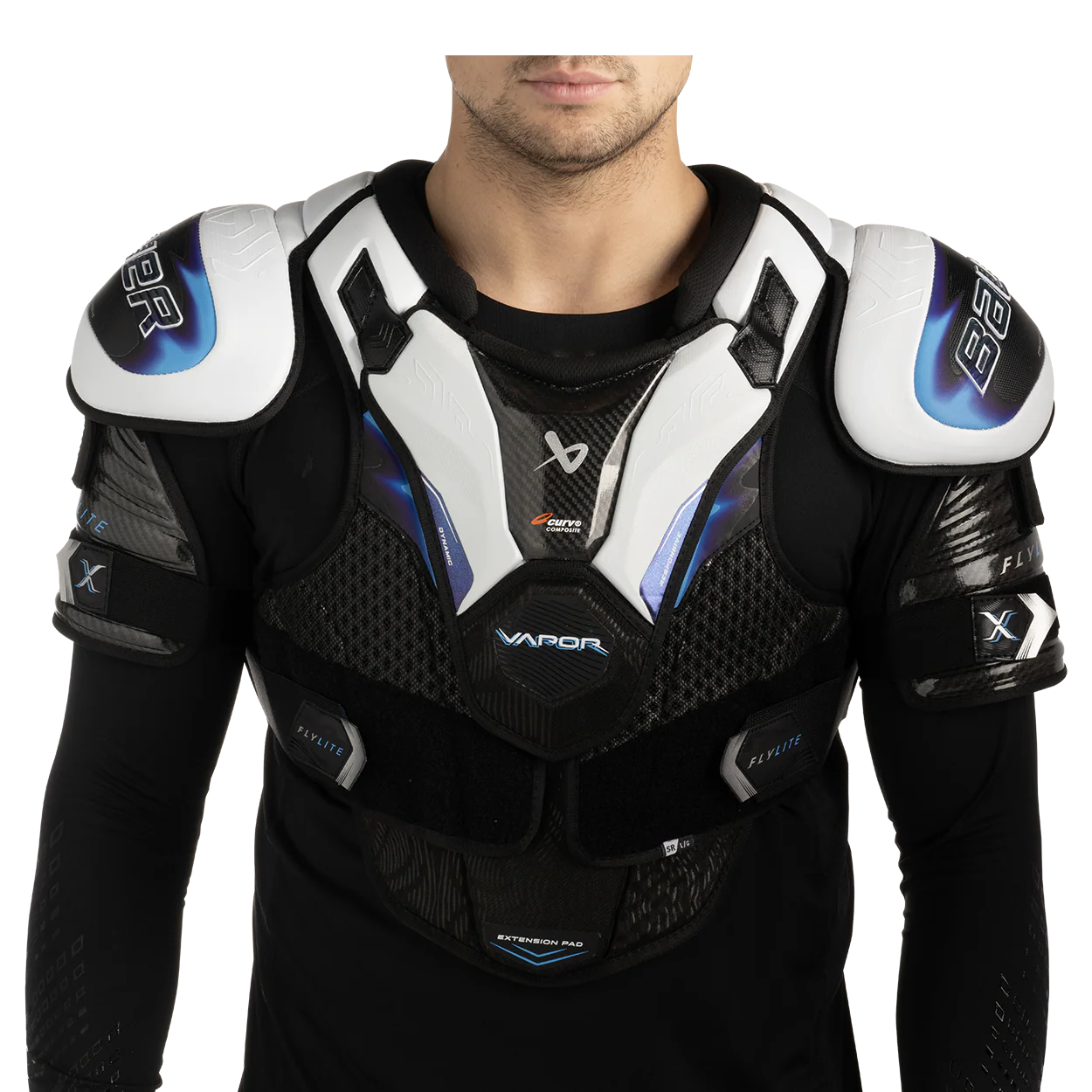 Image of BAUER VAPOR FLYLITE SHOULDER PAD SENIOR