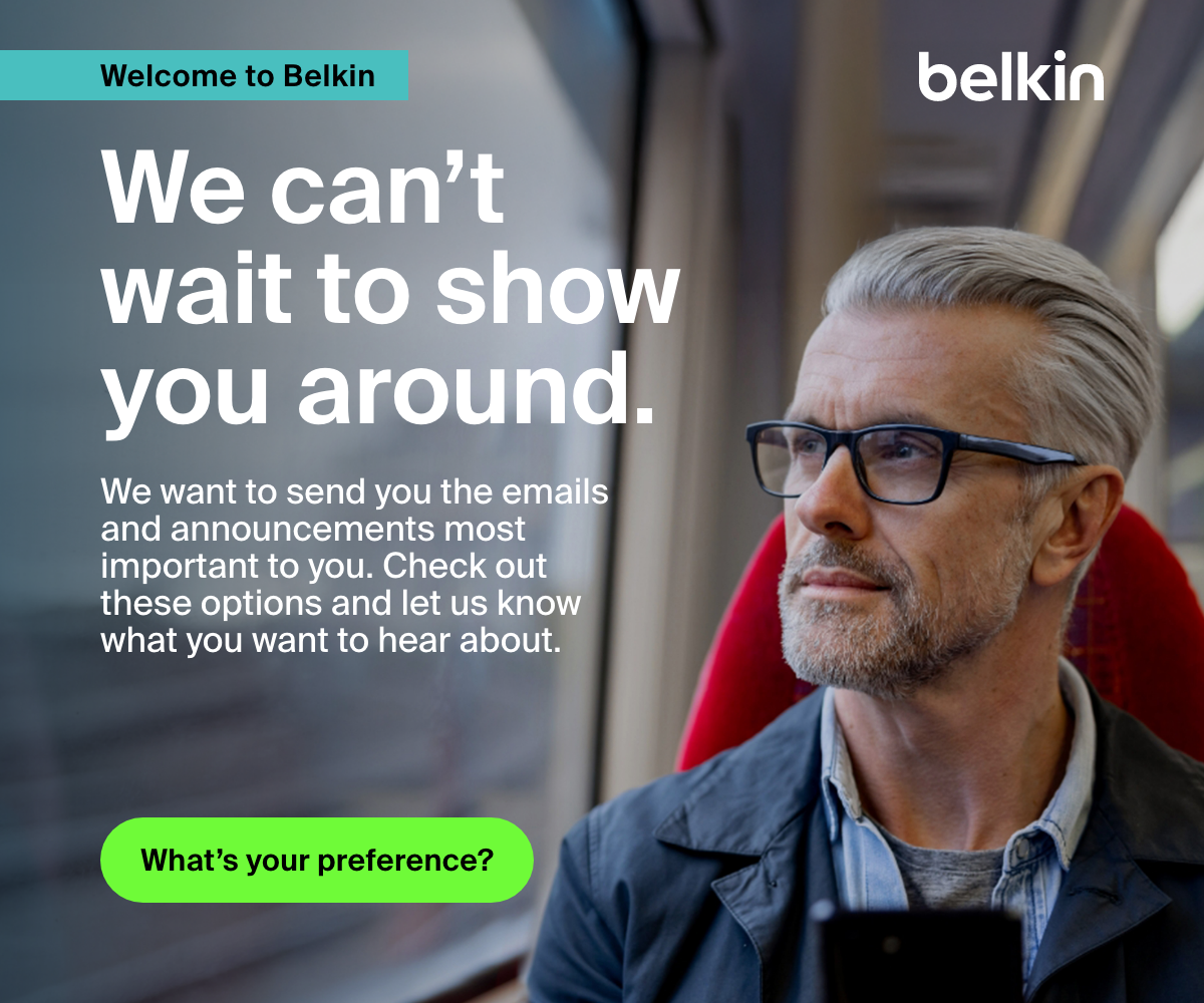 Welcome to Belkin | We can't wait to show you around