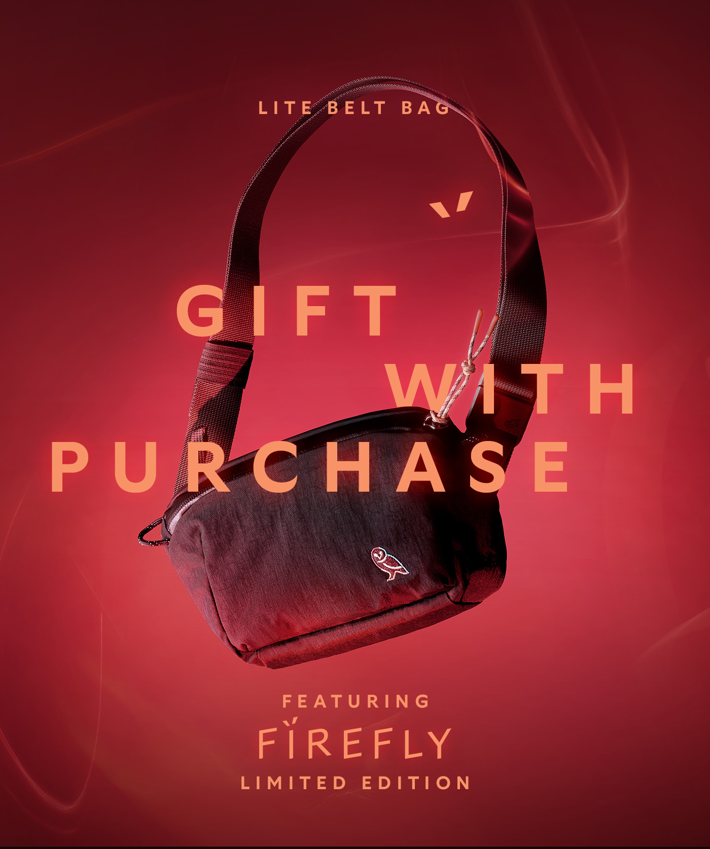 [Preheader] Lite Belt Bag [Headline] Gift with purchase [Subhead] Firefly limited edition