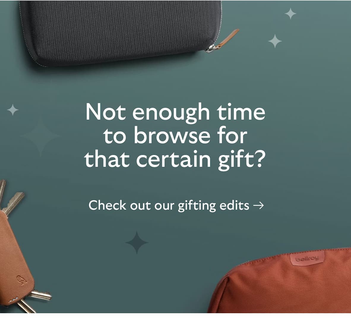 Not enough time to browse for that certain gift? Check out our gifting edits