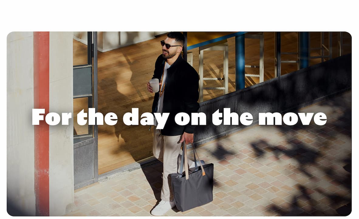 For the day on the move