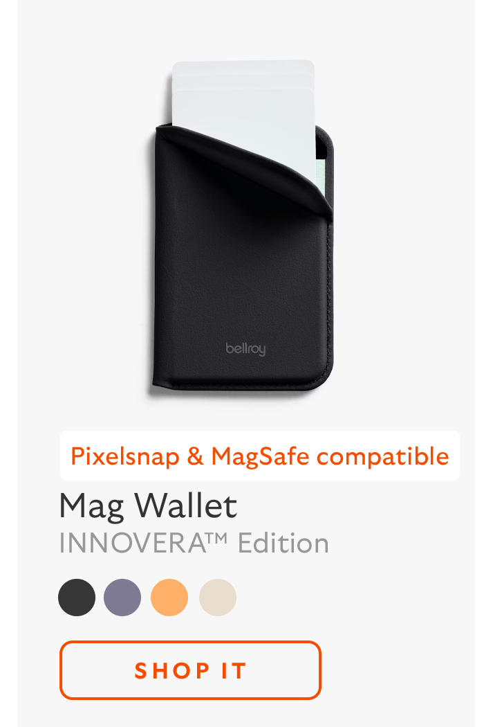 [Product name] Mag Wallet – INNOVERA™ Edition [Starburst] Pixelsnap & MagSafe compatible