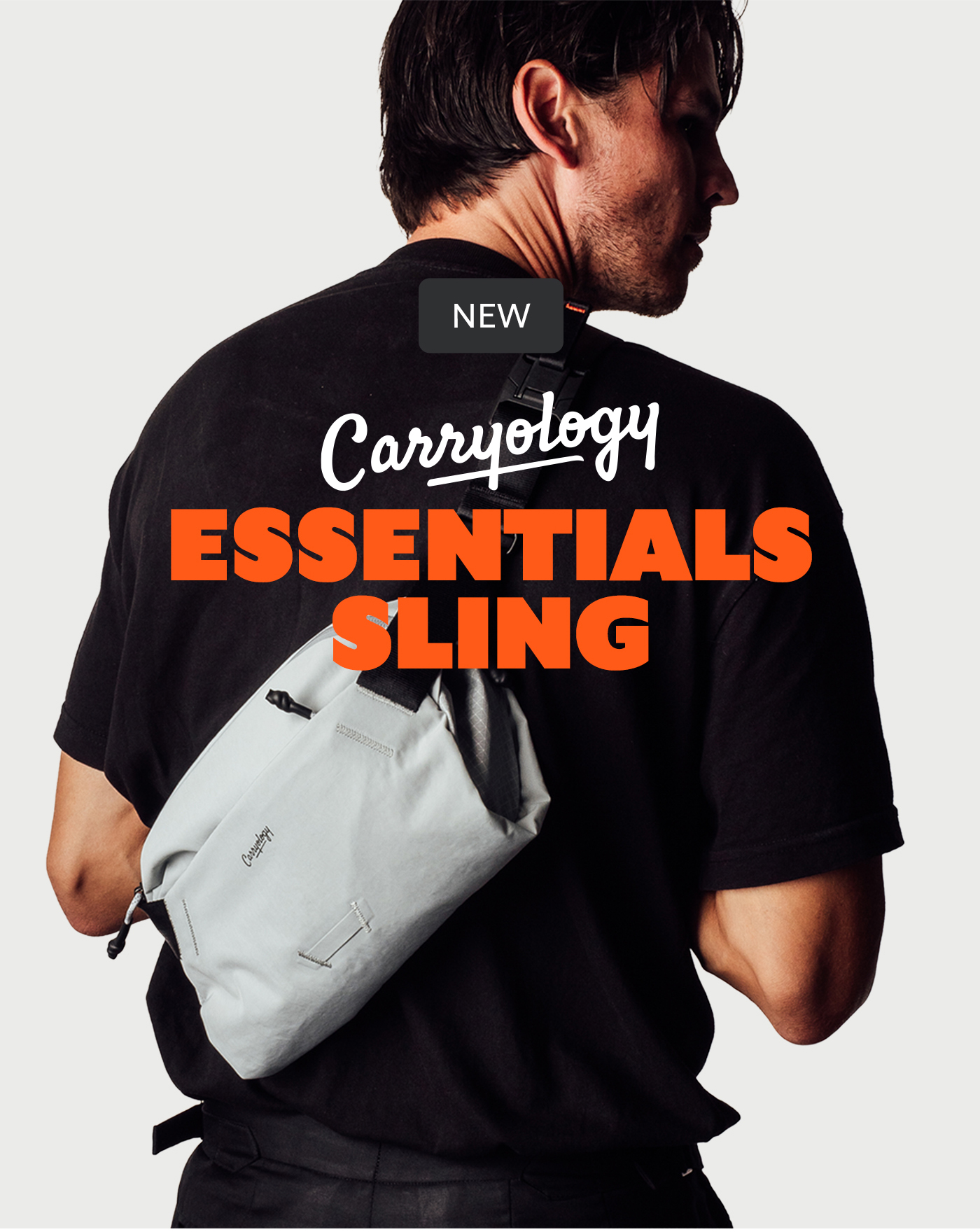 [Subheader] New [Header] Carryology Essentials Sling