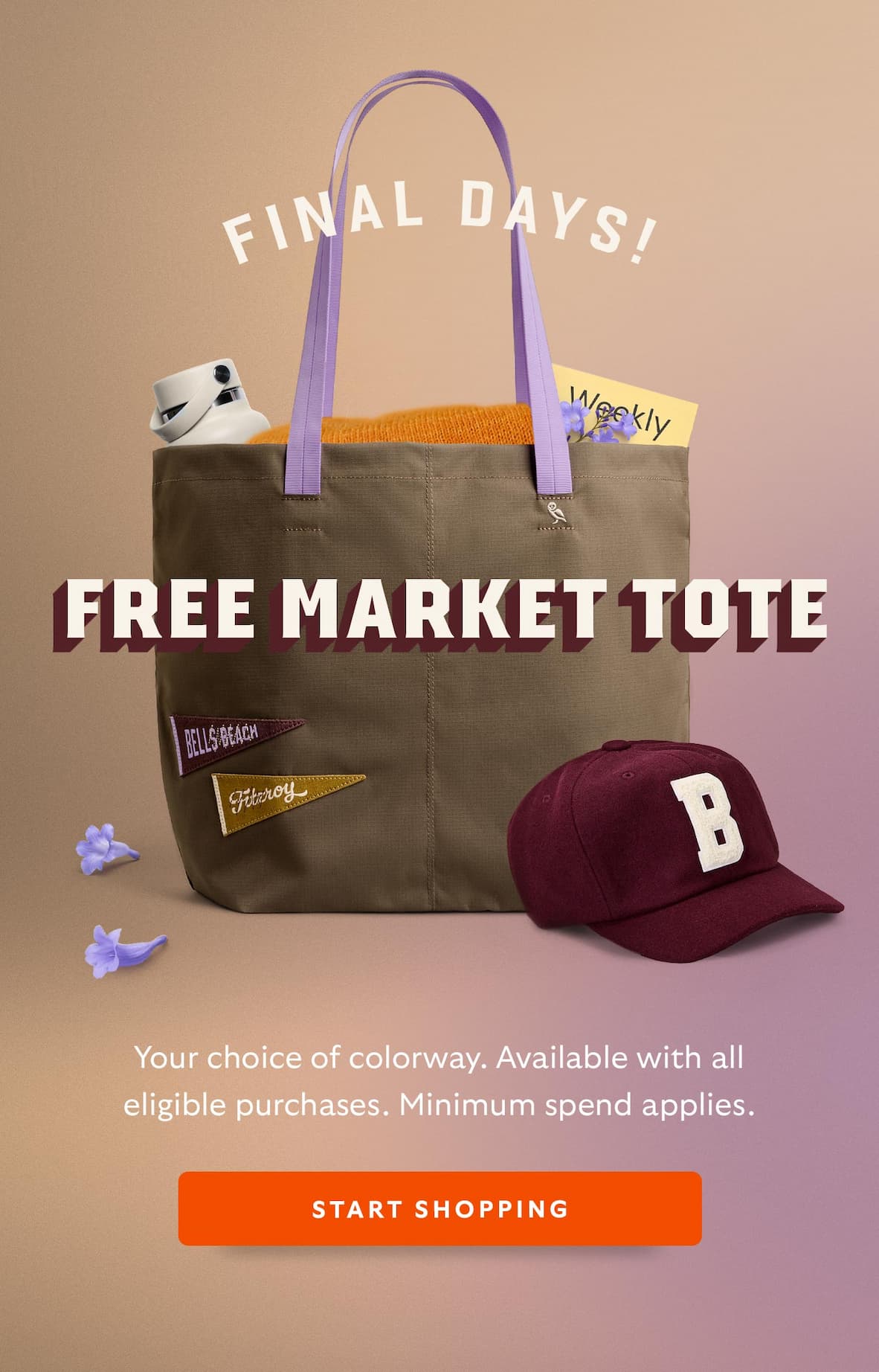 FINAL DAYS! Free Market Tote