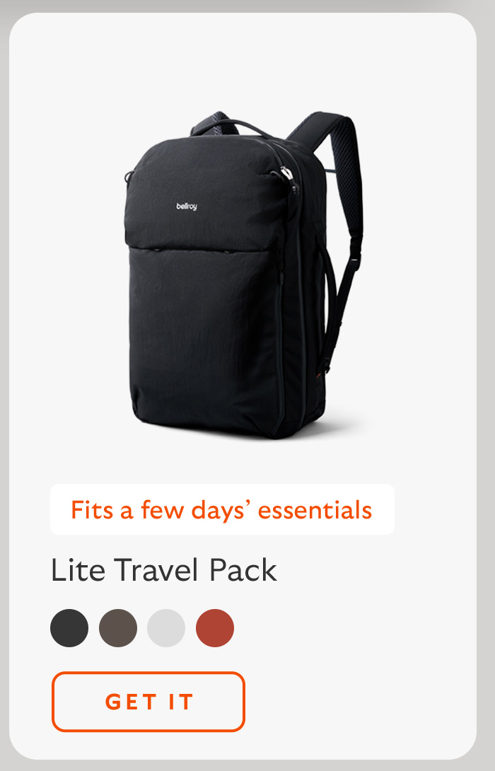 [Product name] Lite Travel Pack [Starburst] Fits a few days’ essentials