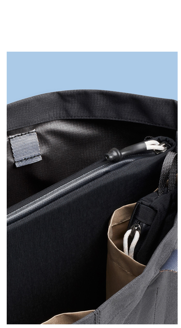[Product name] Lite Laptop Sleeve [Starburst] Coated zipper for protection [CTA] Shop it