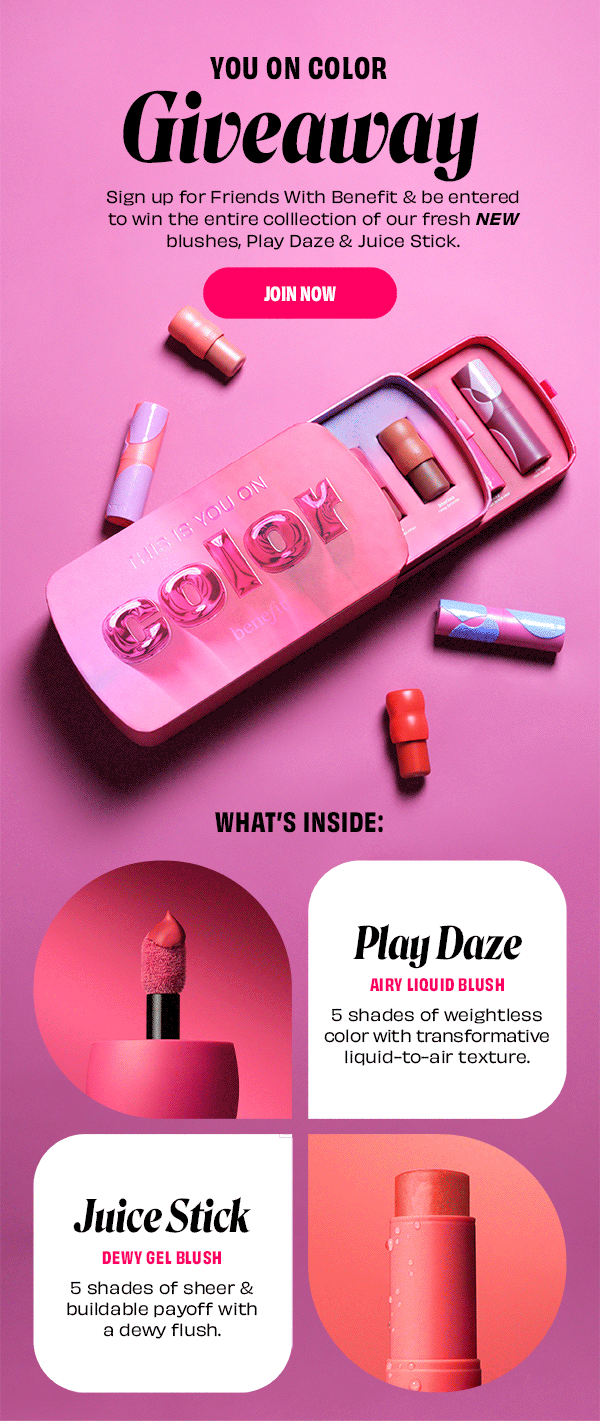 Play Daze & Juice Stick Blush Giveaway