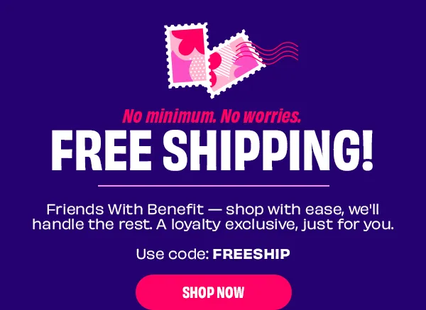 Free shipping! Use code: FREESHIP