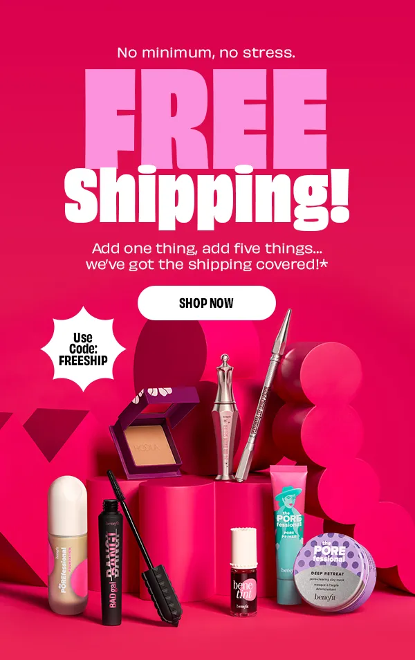 Free shipping, no minimum!* Use code: FREESHIP
