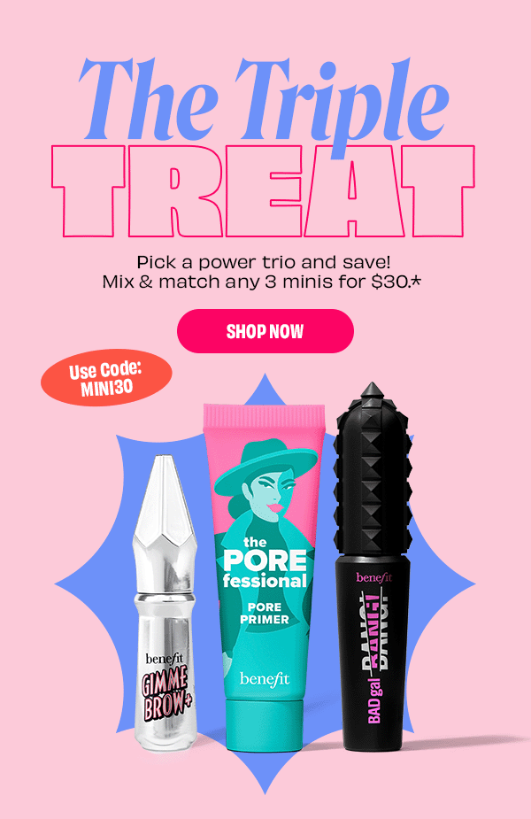 3 minis for $30