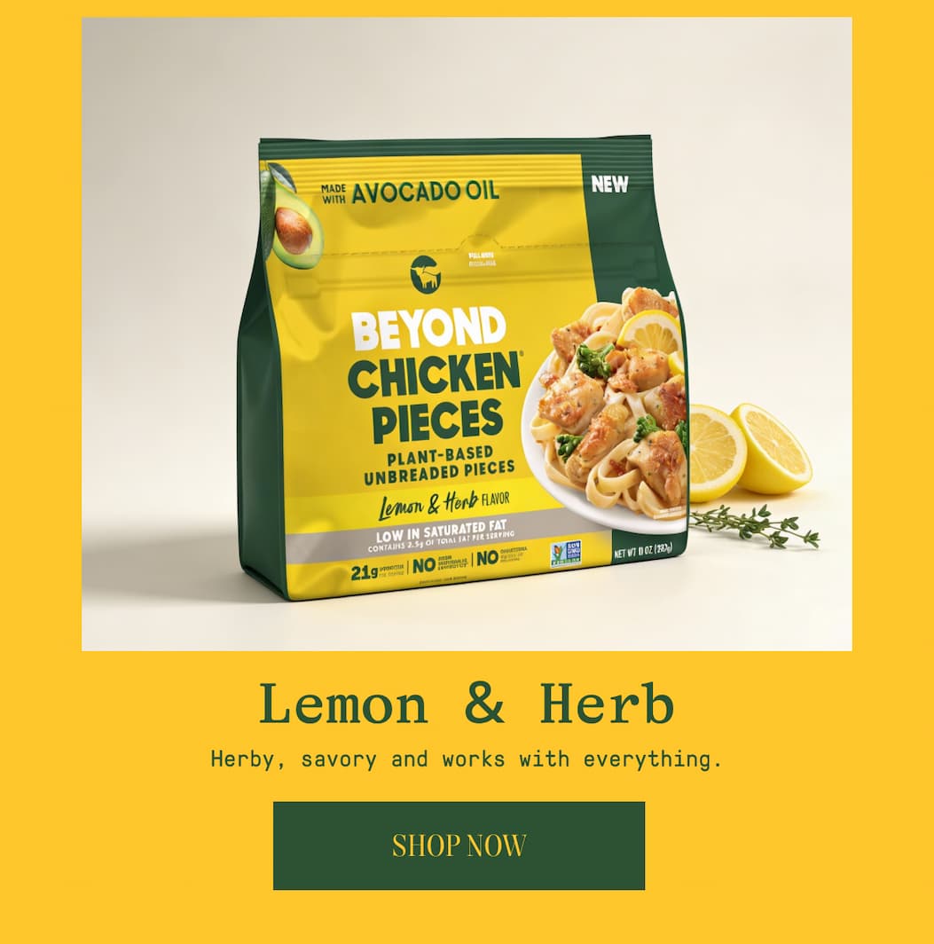 Lemon & Herb. Herby, Savory And Works With Everything. Shop Now